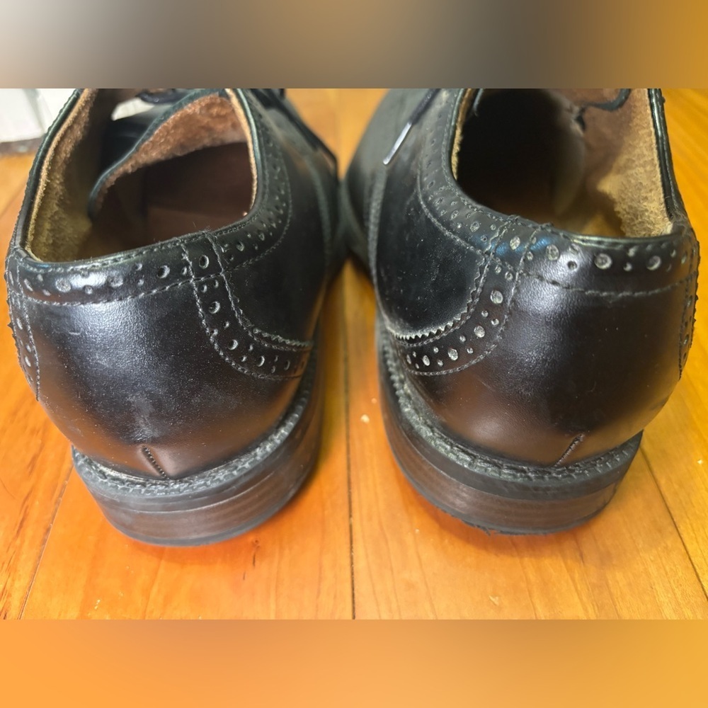 Nunn Bush Black Leather Brogue Oxfords - Picture 6 of 8